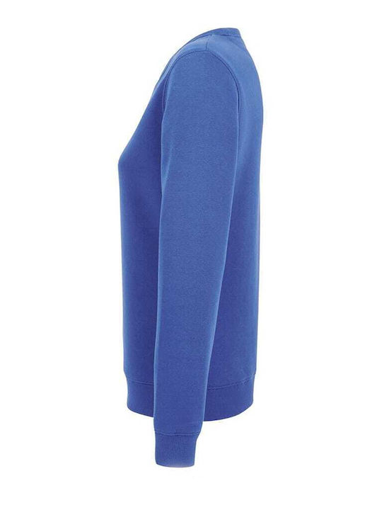 Damen Sweatshirt Blau Royal