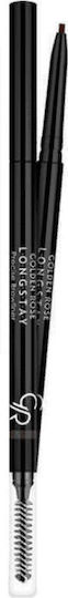 Golden Rose Longstay Precise Precise Impermeabil Stilou pentru Sprâncene No104 0.5gr