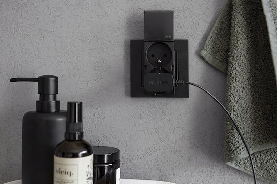 Kontakt-Simon Kontakt-Simon TV-Antennensteckdose in Grau
