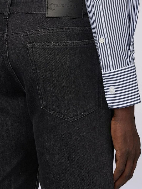 Men's Slim Fit Grey Jeans Pants