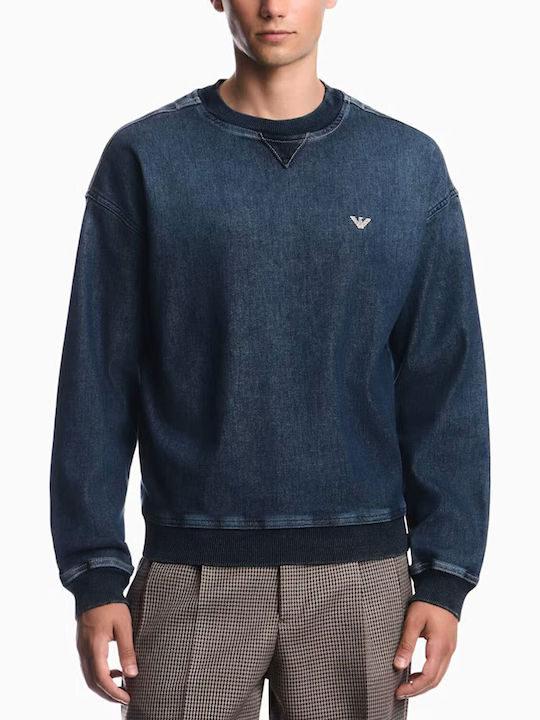 Emporio Armani Sweatshirt Blue Denim