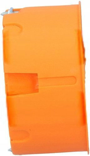 Simet Simet Anschlussdosen Verzweigung für Gipskarton IP30 in Orange Farbe 25Stücke