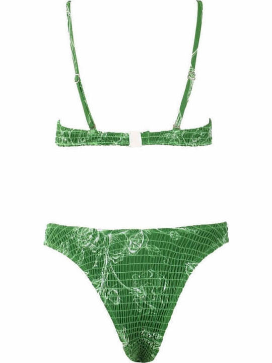 Set Bikini Grün