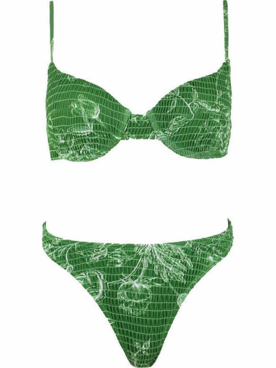 Set Bikini Grün