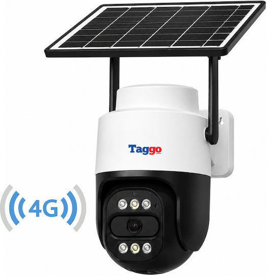 Taggo Stil Cameră De Supraveghere IP 4G Full HD+ 5MP Rezistentă La Apă Cu Comunicare Bidirecțională De La Baterie