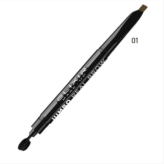 Jumbo Real Augenbrauen-Make-up Bleistift für Braune Brauen 874-01 0.28gr