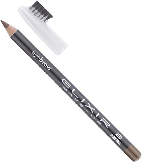 Elixir Augenbrauen-Make-up Wasserdicht Bleistift für Augenbrauen 205 Taupe Cool 1,2gr