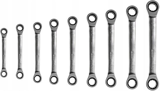 King Tony Double Polygon Hammer Wrench with Ratchet Mechanism