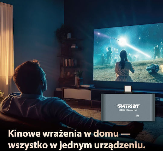 Patriot PMD256GH013 USB-C Докинг станция с HDMI 4K PD