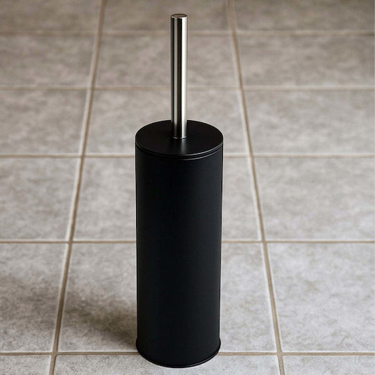 Bathroom Solutions Metallische Toilettenbürste Badezimmer Grau