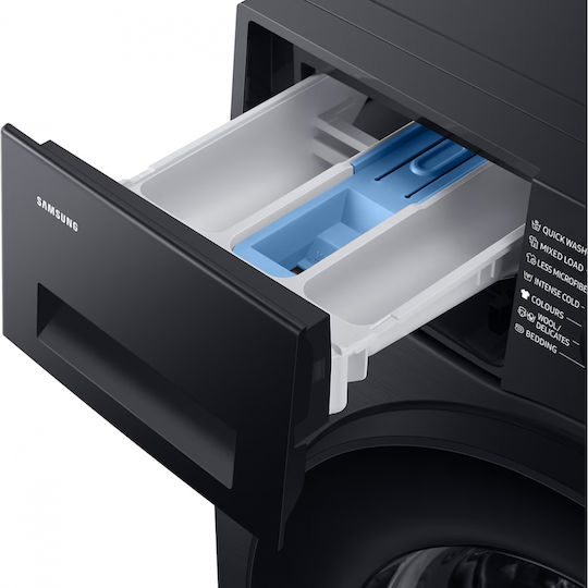 Samsung Пералня 9kg с парна технология 1400 оборота Ecobubble Черна WW90CGC0EDABLE