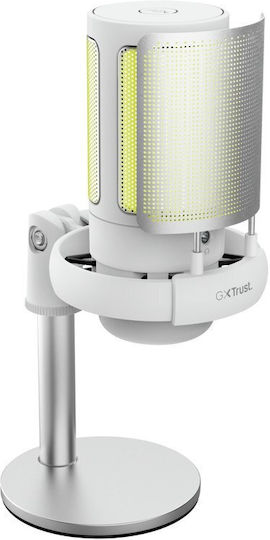 Trust GXT 238W Auron Микрофон Настолен в Бял Цвят