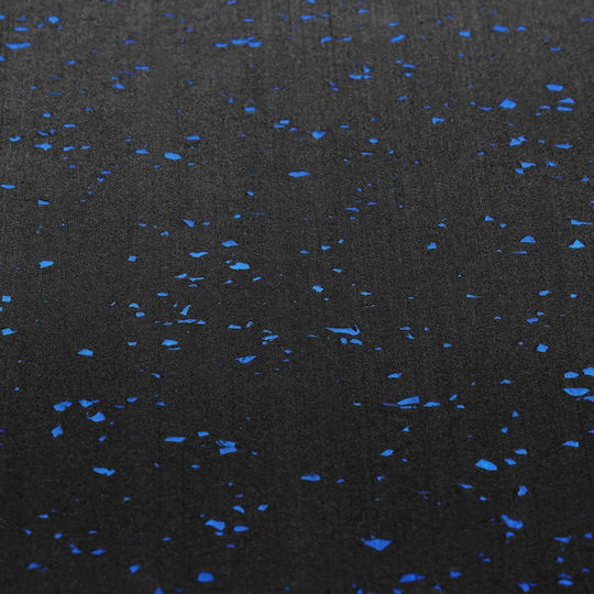 HMS Gym Equipment Flooring Double Sided Blue/Black 100x100cm 1pc