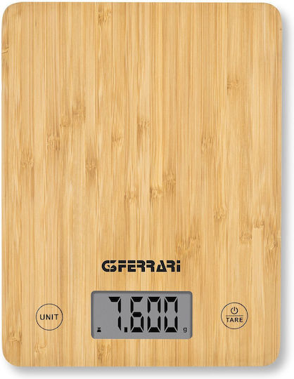 G3Ferrari Digitale Küchenwaage bis 10kg Braun