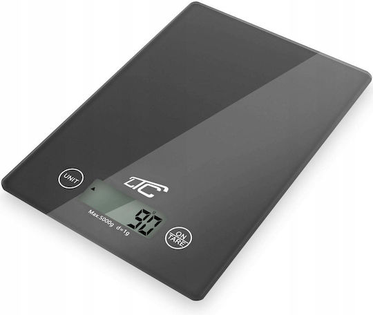 LTC Audio Digitale Küchenwaage Schwarz