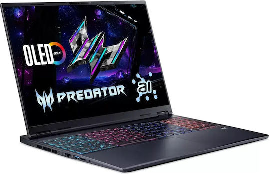 Acer Predator Helios Neo 16S 16" IPS OLED QHD+ 240Hz (Ultra 7-255HX/8GB/500GB SSD/GeForce RTX 5070/W11 Pro) (Международна английска клавиатура)