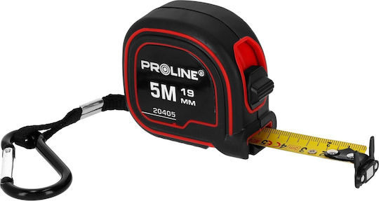 Proline Maßbänder 8m/25mm Doppeltes Magnetisches Nylonbeschichtung Gürtelclip