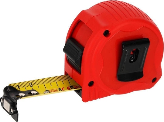 Proline Metallische Maßband 5m/28mm mit Magnet Nylonbeschichtung Ce