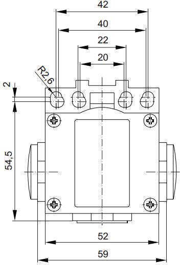 Pokój Terminal Switch Pdm1f51pz11 Single Position A37-5740