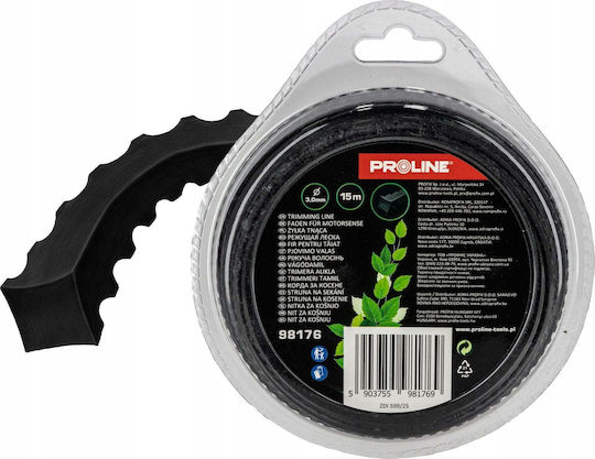 Pro-line Linie de Tăiere Profil „Dinți de Ferăstrău” 3.0mm X 15m Proline