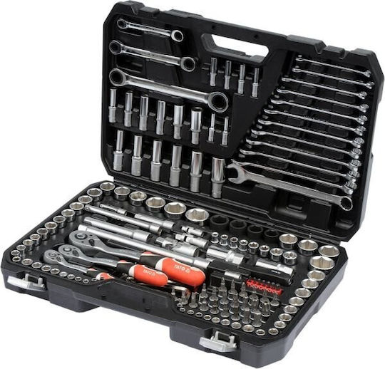 Yato Werkzeugkoffer mit 150 Werkzeugen