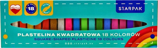 Starpak Knete Mit 18 Farben Für 1.5+ Jahre