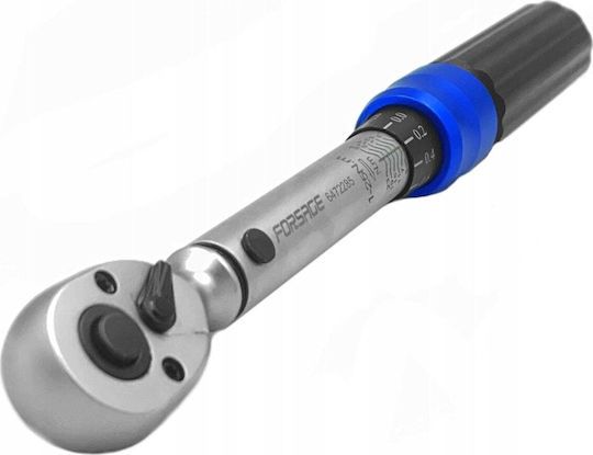 Forsage Drehmomentschlüssel Antriebsgröße 1/4" Mindest-Drehmoment 1-25 Nm mit Gesamtlänge 24.5cm
