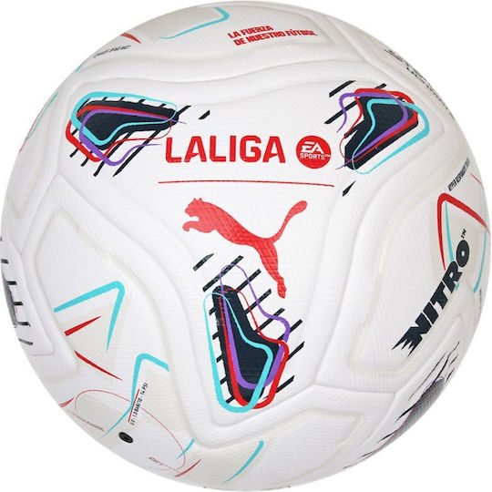 PUMA Stellar NITRO Ultimate LaLiga Футболна Топка Бяла