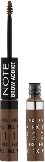 Note Brow Addict Gel Pentru Sprâncene 2