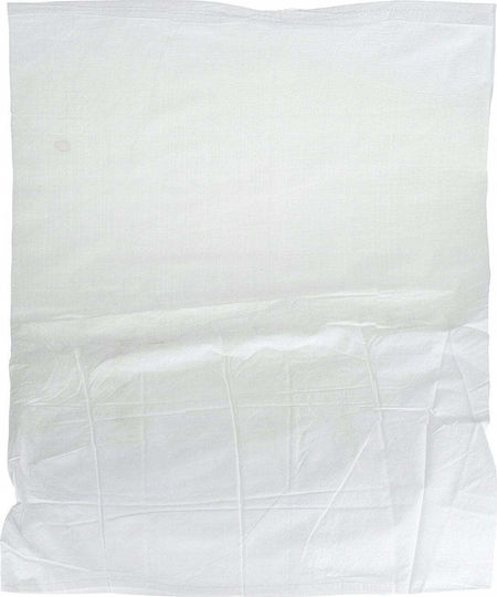 Verstärkte Müllsäcke für den Garten 125x80cm 50 Stück Weiß