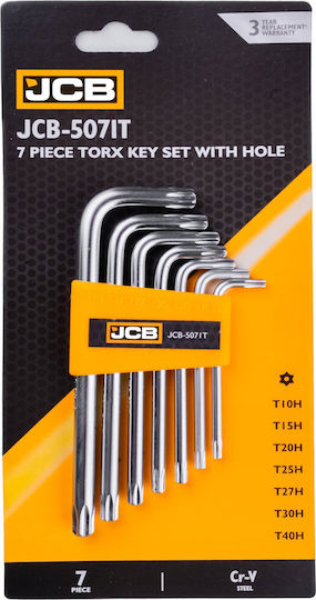 Jonnesway Set 7 Torx Wrenches