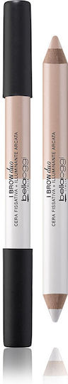 Bellaoggi I Brow Duo Молив за Вежди Маркер за Подчертаване Перлен Крем 3.9гр