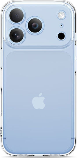 Tech-Protect Flexair Silikon Umschlag Rückseite Transparent (iPhone 18 Pro / 17 Pro)