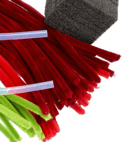 Mega Creative Children's Arts & Crafts Red Flowers for Children Age 8+