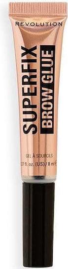 Revolution Beauty Brow Glue Gel For Eyebrows Transparent 8ml