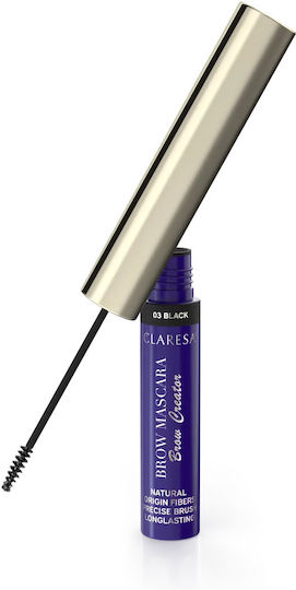 Claresa Brow Creator Wimperntusche Für Augenbrauen 03 Schwarz 6gr