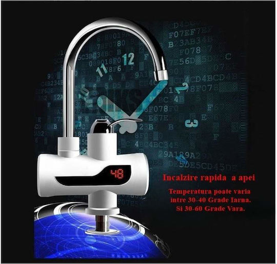Επιτοίχιος Ταχυθερμαντήρας Κουζίνας Μονοφασικός