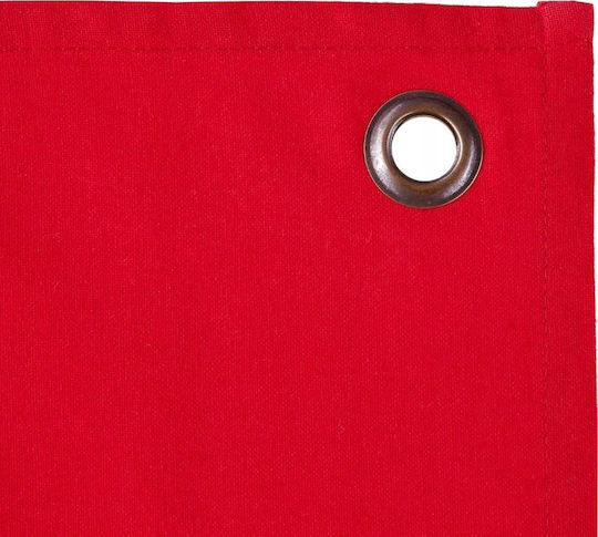 Atmosphera Küchentuch aus 100% Baumwolle in Roter Farbe 45cm 2Stücke