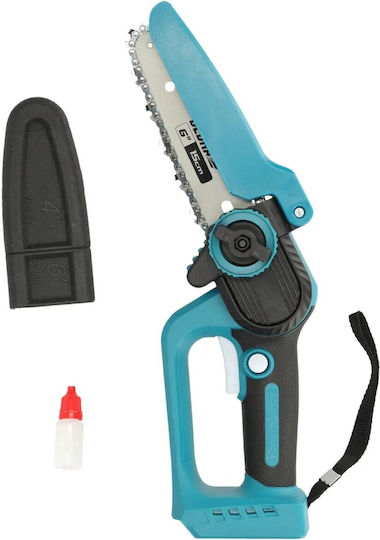 Dedra Battery Pruning Chainsaw Solo Brushless 18V 0.9kg with 14cm Blade