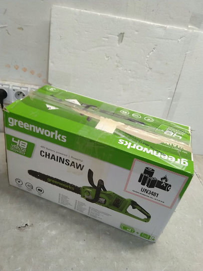 Greenworks Battery Chainsaw Brushless 24V 3.7kg with 36cm Blade