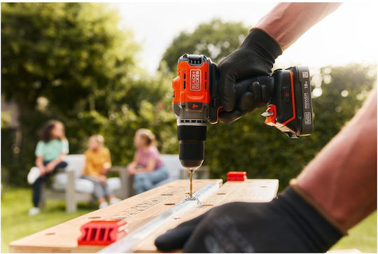 Black & Decker BCD383XN Percussive Battery Drill Driver Solo 18V