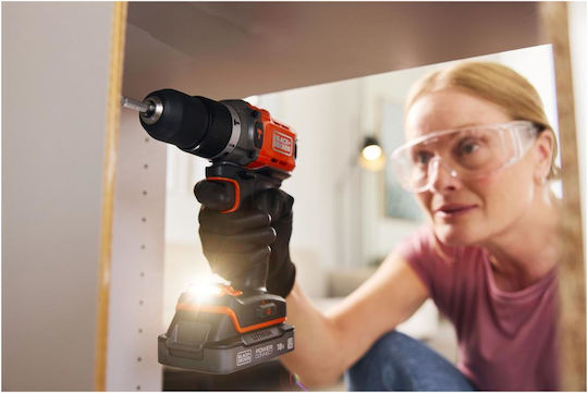 Black & Decker BCD383XN Percussive Battery Drill Driver Solo 18V