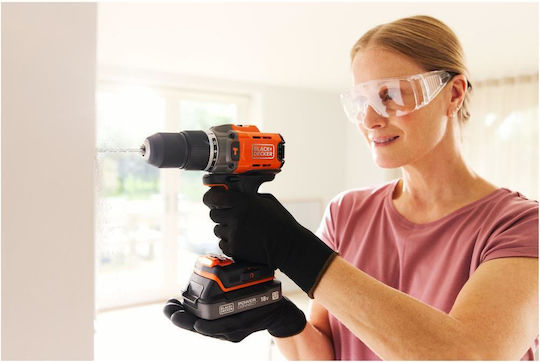 Black & Decker BCD383XN Percussive Battery Drill Driver Solo 18V