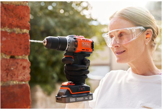 Black & Decker BCD383XN Percussive Battery Drill Driver Solo 18V