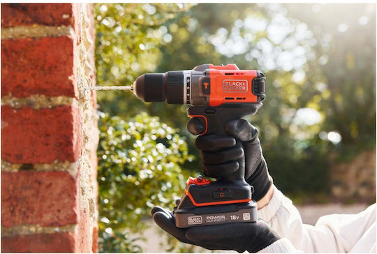 Black & Decker BCD383XN Percussive Battery Drill Driver Solo 18V