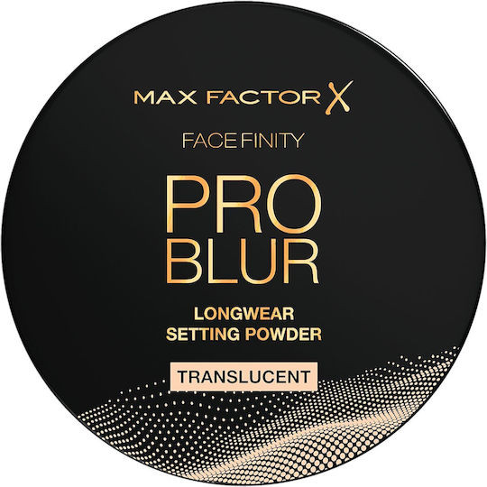 Max Factor Facefinity Pro Blur Loser Puder Translucent 10,5 g
