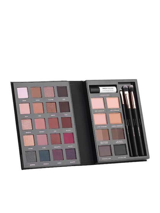 Profusion Cosmetics Beauty Book Palette Παλέτα Μακιγιάζ για τα Μάτια Profusion Cosmetics Beauty Book Palette Παλέτα Μακιγιάζ για τα Μάτια