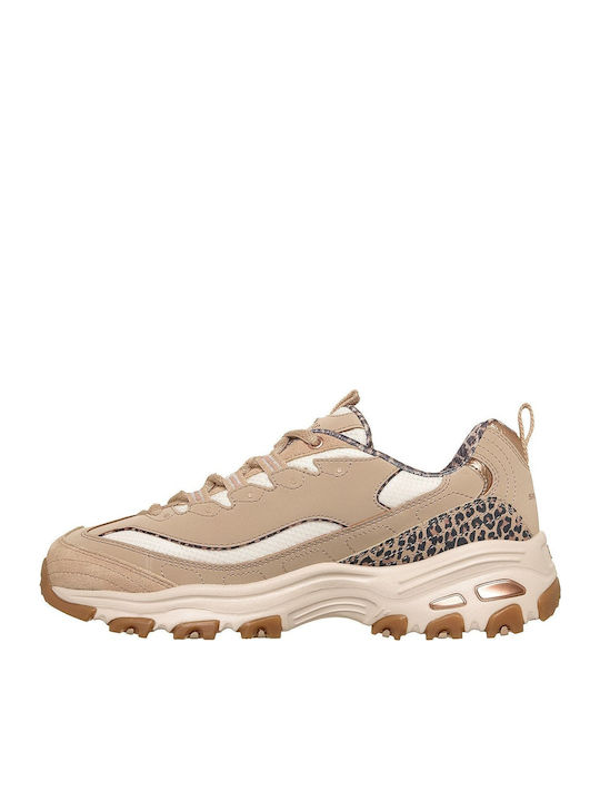 D'lites-Wild Charm Adidași Chunky Bej
