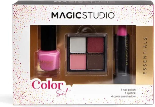 Magic Studio Paletă de machiaj pentru Ochi și Buze Eyeshadow palette (4 colors)