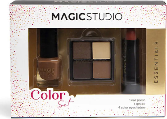 Magic Studio Paletă de machiaj pentru Ochi și Buze Eyeshadow palette (4 colors)